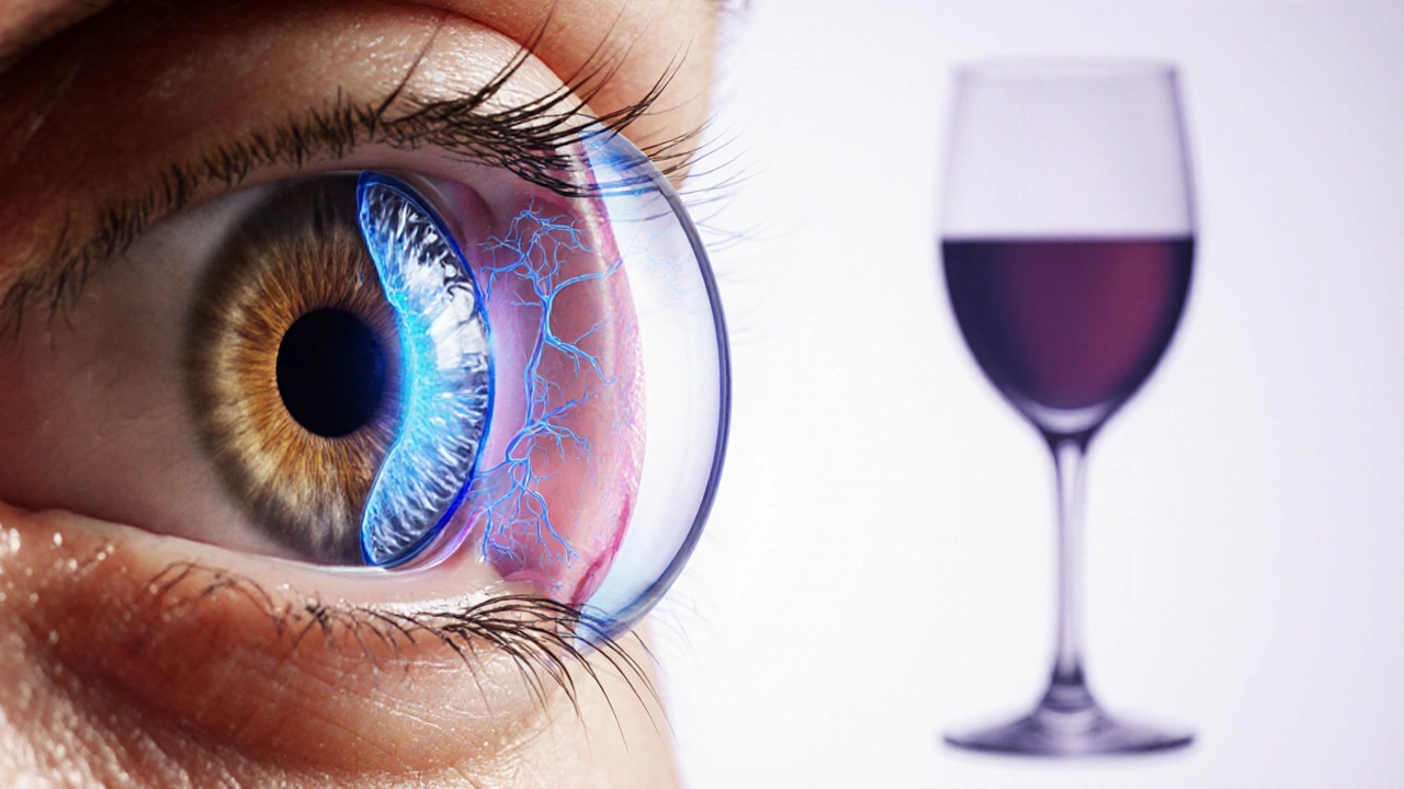 How Alcohol Affects Open-Angle Glaucoma Risk
