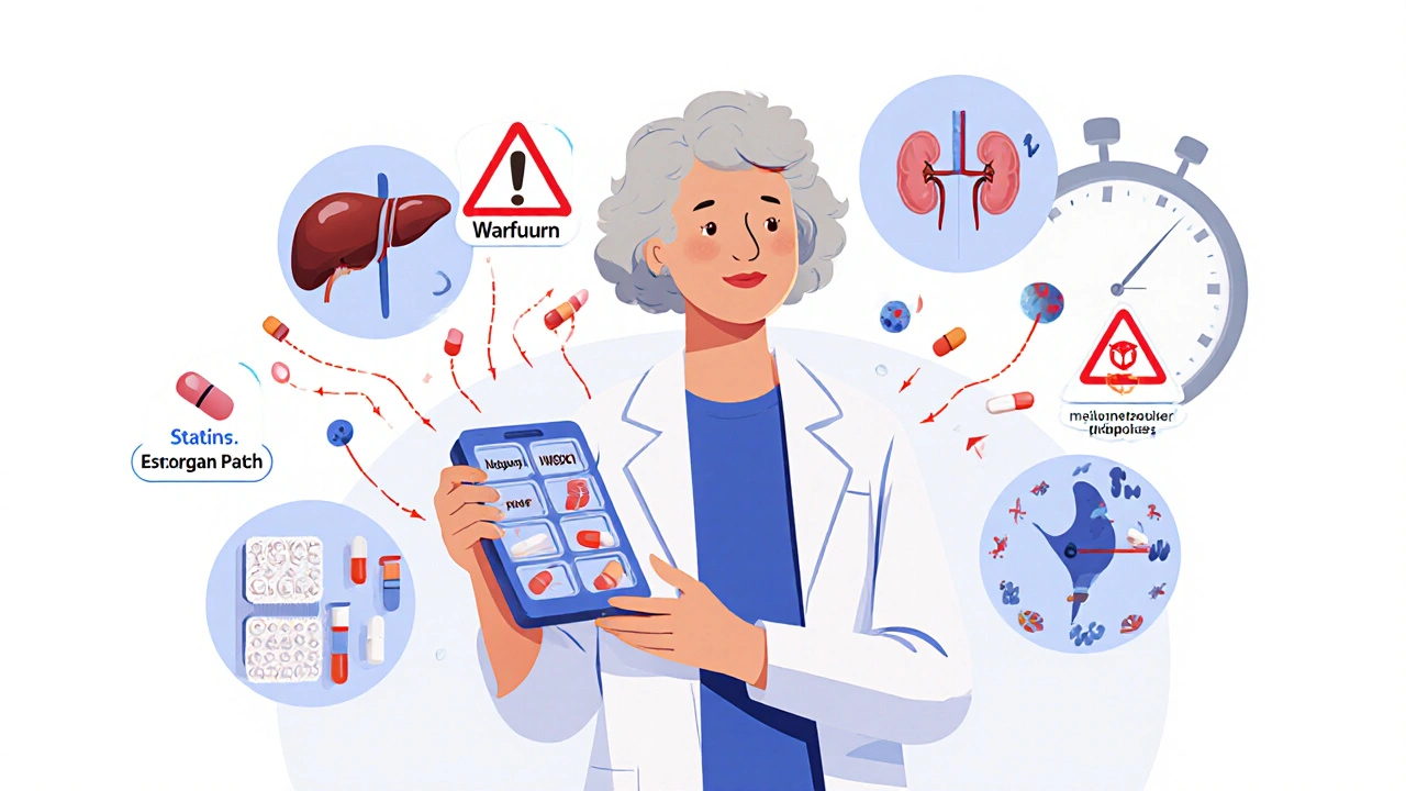 Post-Menopausal Women and Medication Changes: Safety Considerations