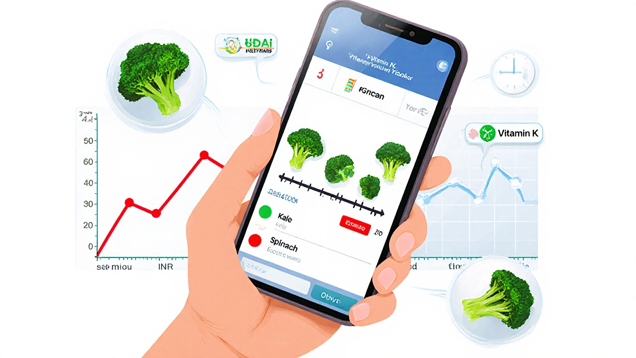 Using Food Diaries on Warfarin: Tracking Vitamin K for Safety