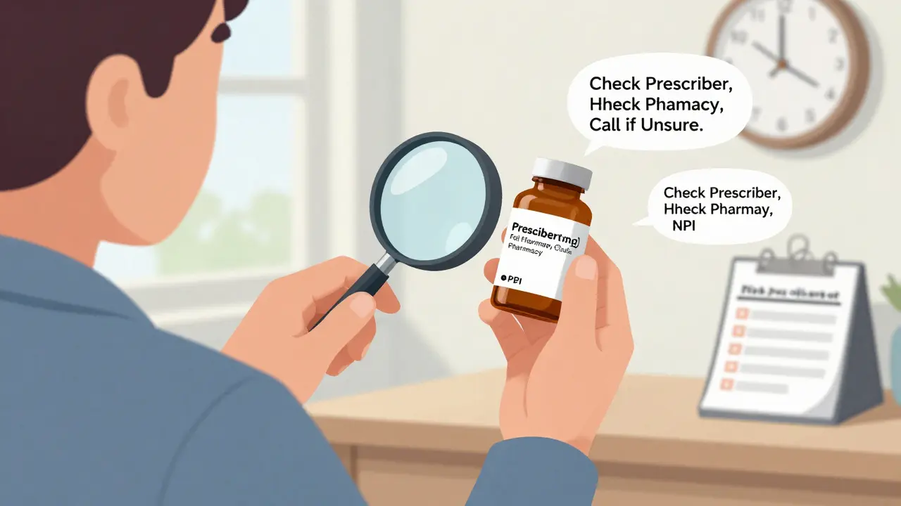 How to Verify the Prescriber and Pharmacy Information on Your Medication Label