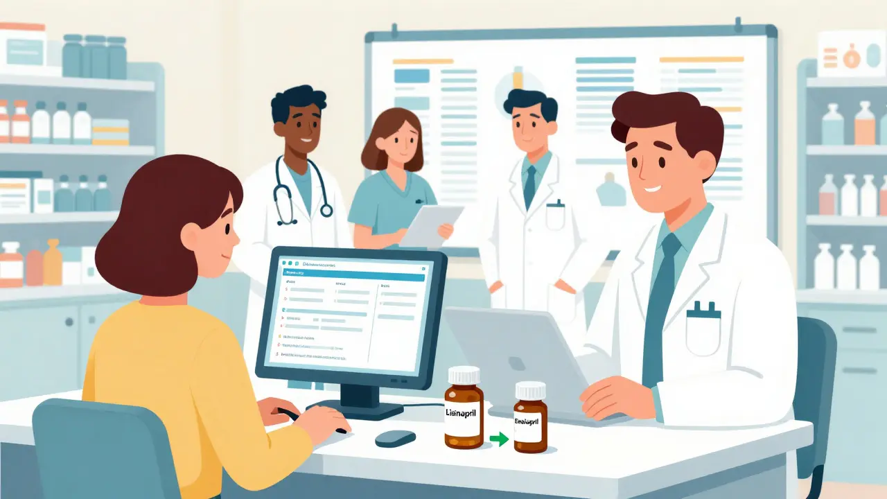 Therapeutic Interchange: What Providers Really Do When Switching Medications Within the Same Class