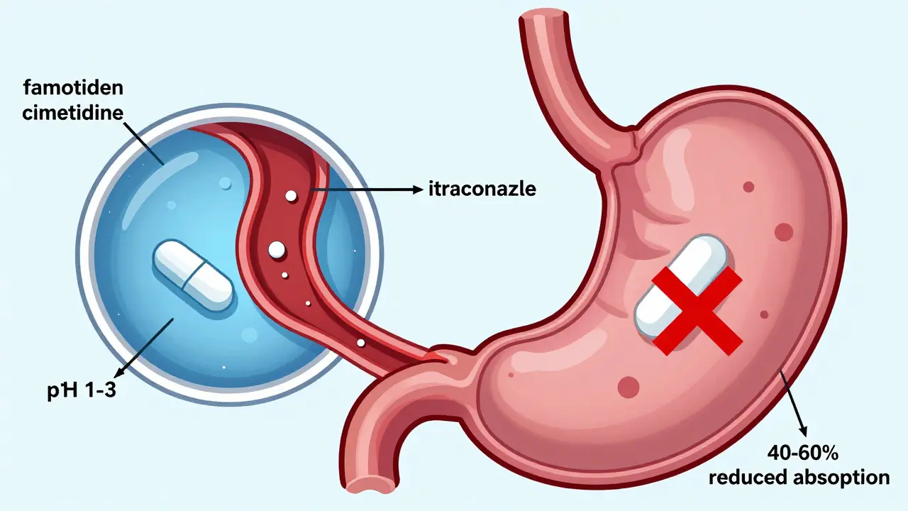 H2 Blockers and Their Critical Interactions with Antivirals and Antifungals