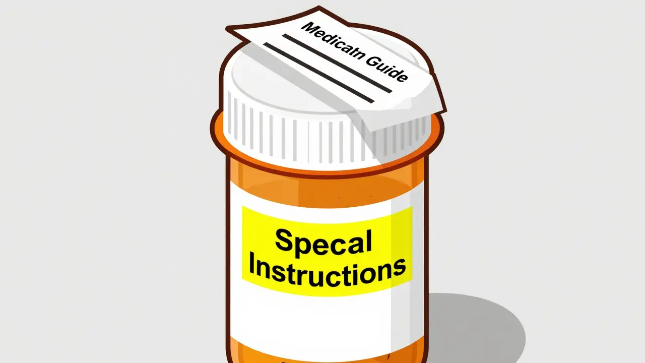 Special Instructions on Prescription Labels: What They Mean and Why They Matter