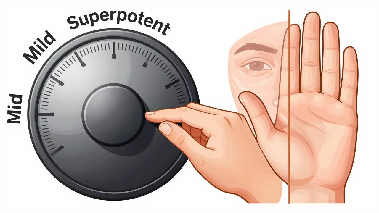 Topical Steroid Potency Chart: Minimizing Skin Side Effects