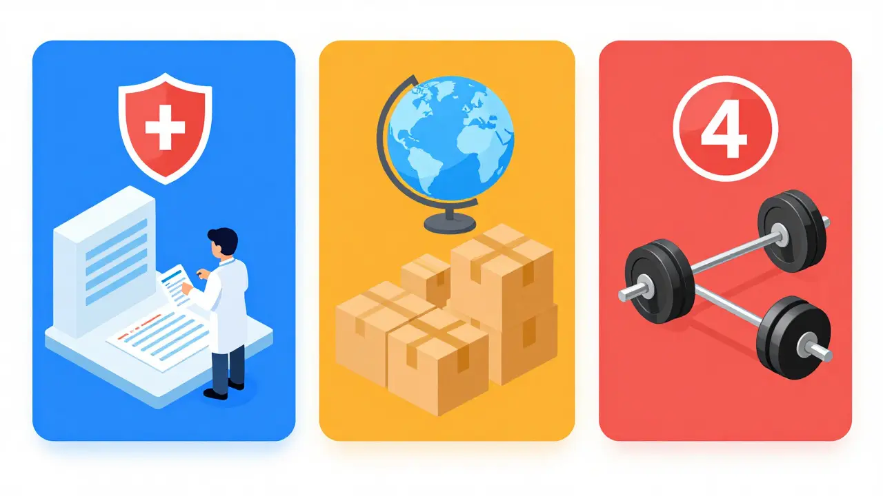 Comparison of regulated vs international online pharmacies