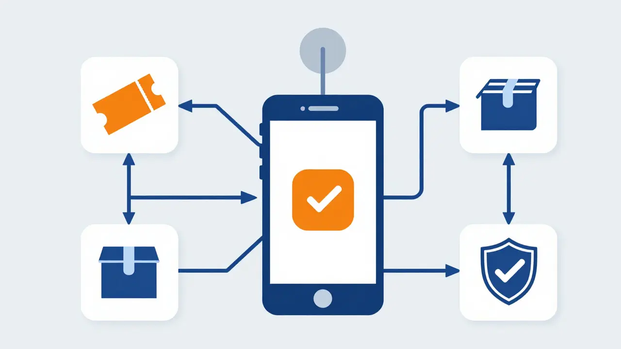 Schematic diagram of online pharmacy savings methods